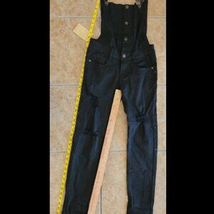NWT Machine Black Skinny Jean Jumper size 27